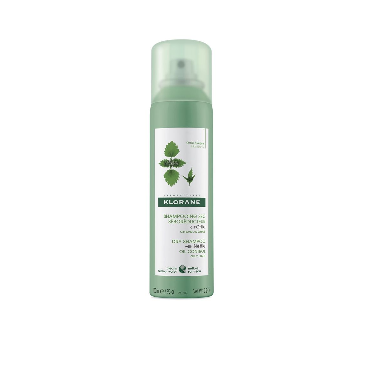 Klorane Dry Seboregulating Shampoo with Nettle Extract  150 ml - Product Image