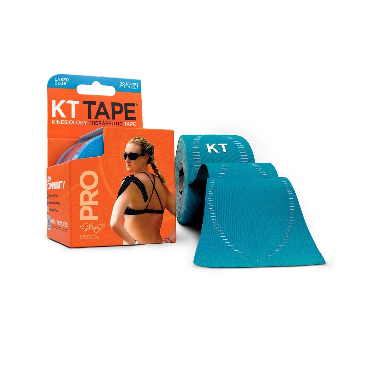 KT TEIP PRO NEON (EELLÕIGATUD 5M, 20 STRIP) HELESININE