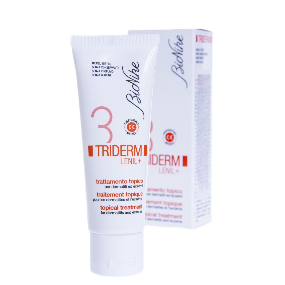BioNike TRIDERM LENIL+ крем для местного лечения дерматита и экземы 50 мл - Product Image
