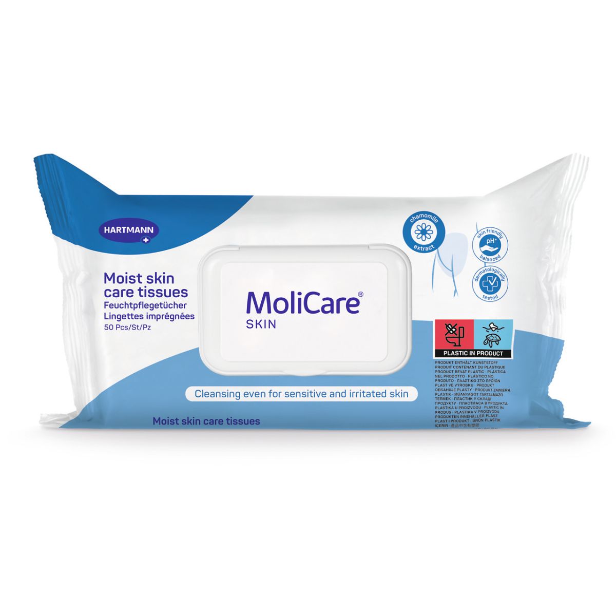 MOLICARE SKIN SALVRÄTIKUD NIISUTATUD N50/995075/ - Product Image