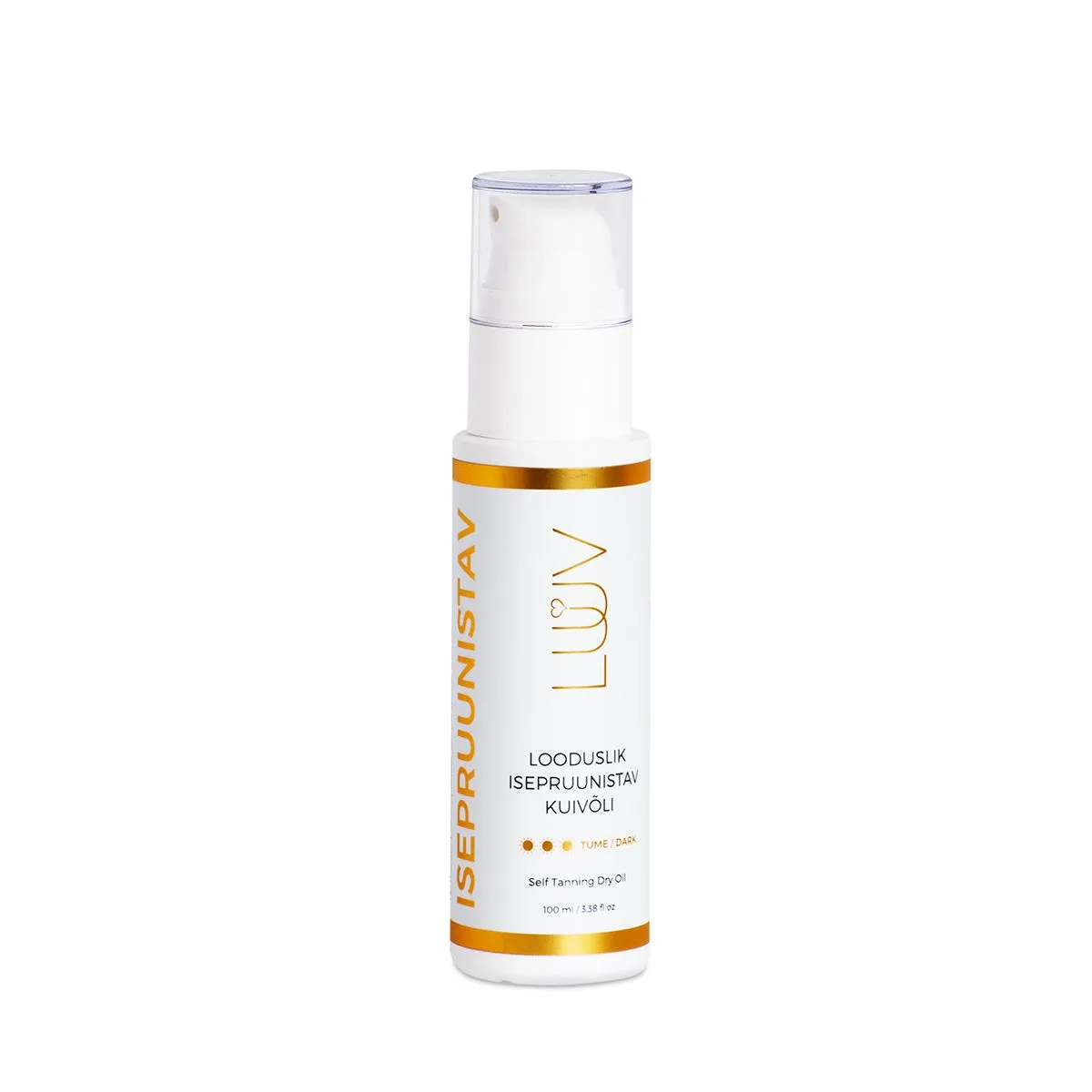 LUUV ISEPRUUNISTAV KUIVÕLI (TUME) 100% LOODUSLIK 100ML - Product Image