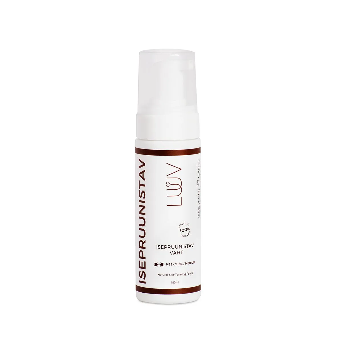 LUUV ISEPRUUNISTAV VAHT (KESKMINE) 100% LOODUSLIK 150ML - Product Image