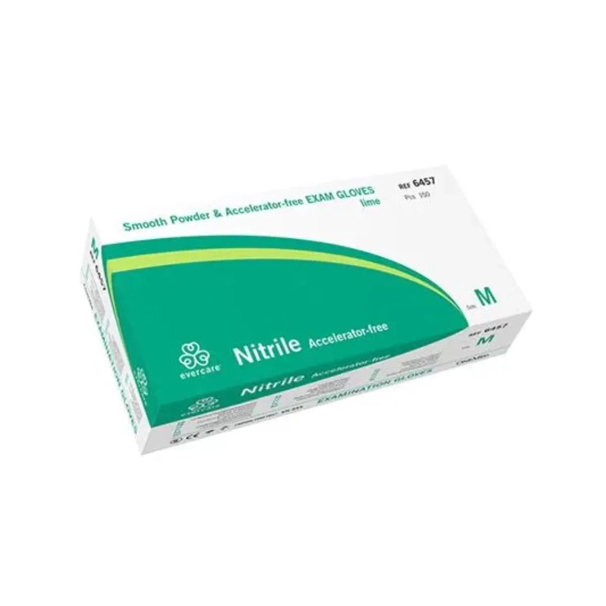 KINDAD EVERCARE NITRIIL PUUDRITA M LIME N150 - Product Image