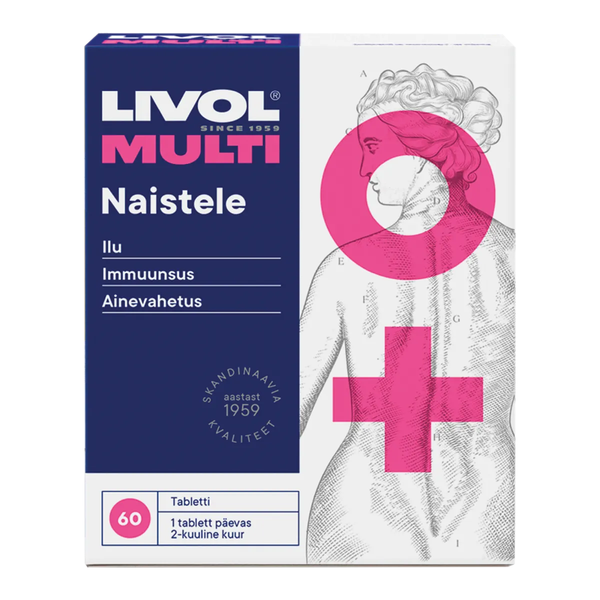 LIVOL MULTI NAISTELE TBL N60 - Product Image