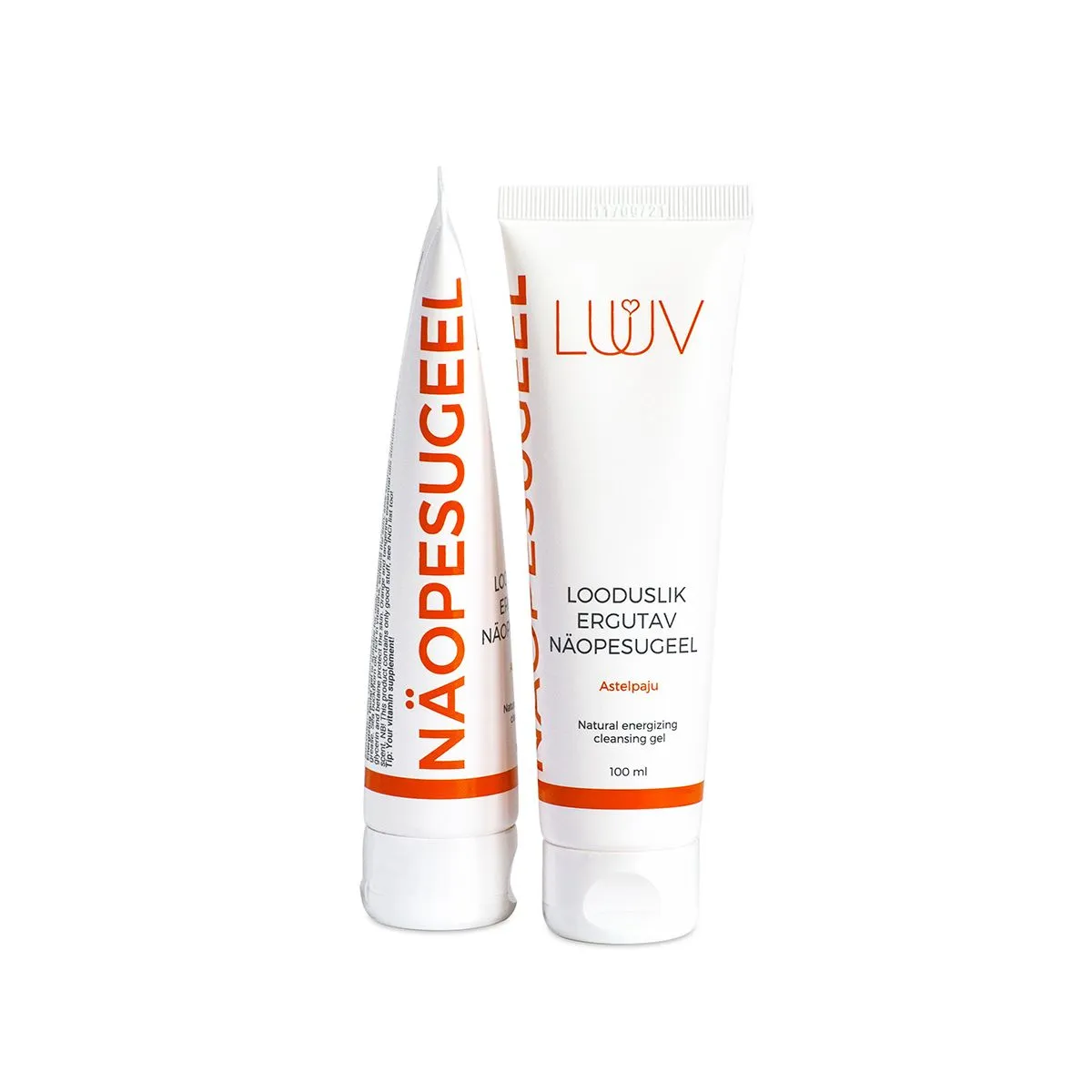 LUUV LOODUSLIK ERGUTAV ASTELPAJU NÄOPESUGEEL 100ML - Product Image