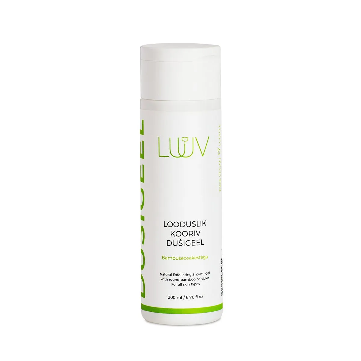LUUV LOODUSLIK KOORIV DUSHIGEEL 200ML - Product Image