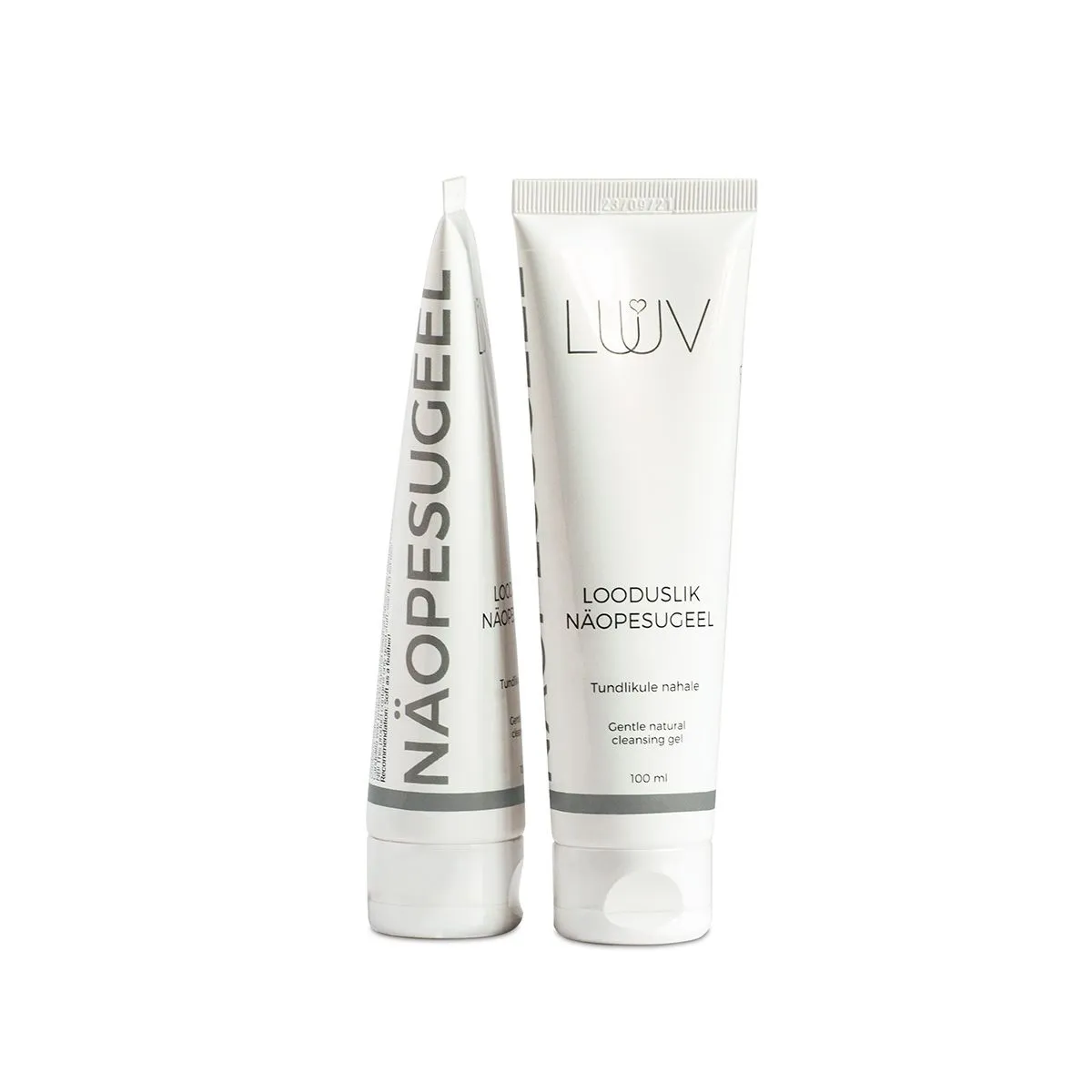 LUUV LOODUSLIK NÄOPESUGEEL TUNDLIKULE NAHALE 100ML - Product Image