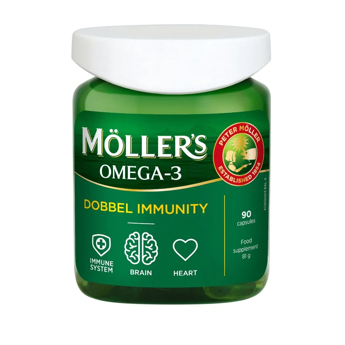 MÖLLER-S DOBBEL IMMUNITY KAPSLID N90 - Product Image