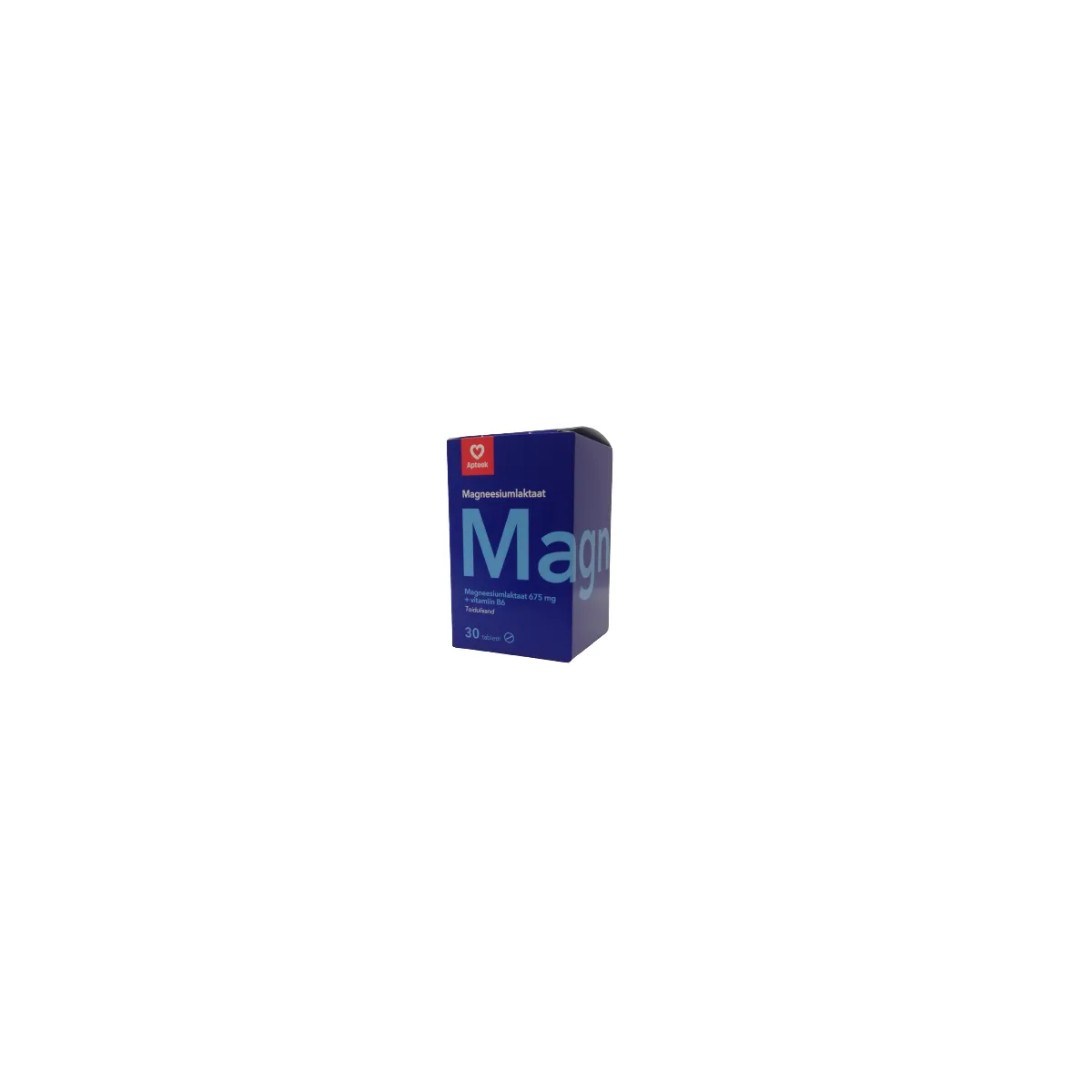 SA MAGNEESIUMLAKTAAT 675MG+VITAMIIN B6 TBL N30 UUS - Product Image