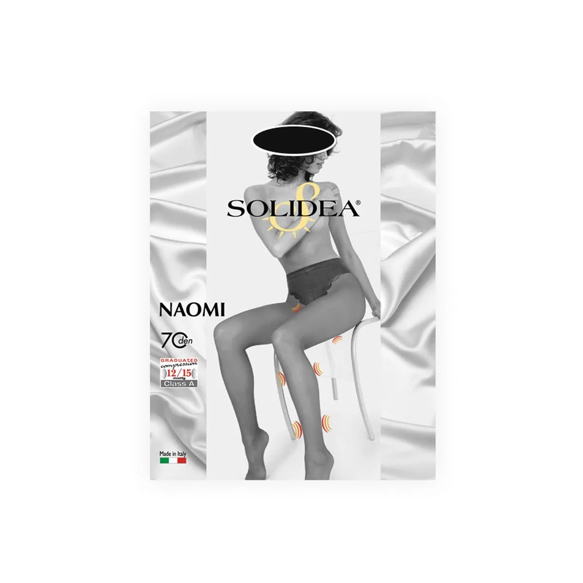 SOLIDEA SUKKPÜKSID NAOMI 70DEN S NERO - Product Image