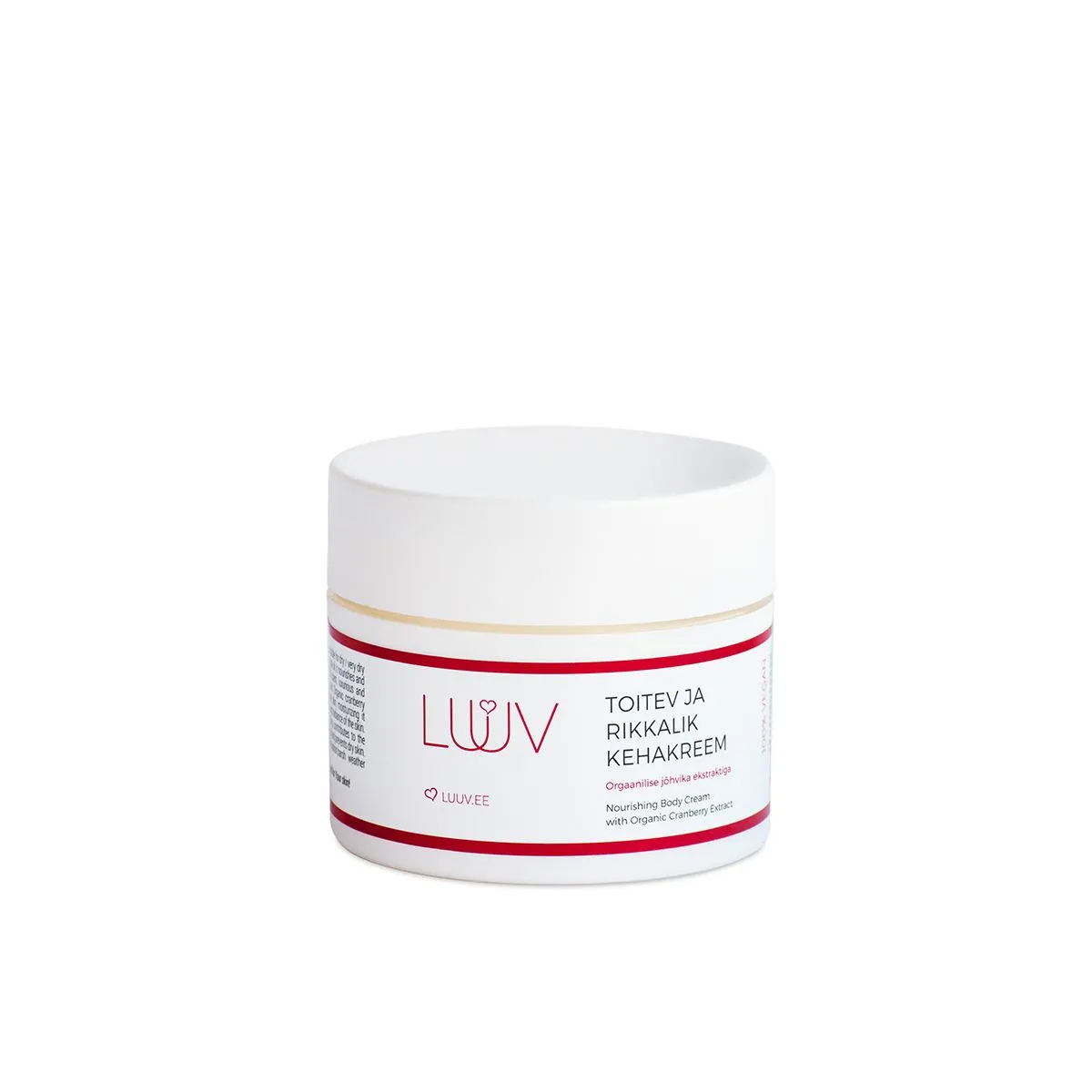 LUUV TOITEV JA RIKKALIK KEHAKREEM JÕHVIKA EKSTRAKTIGA 200ML - Product Image