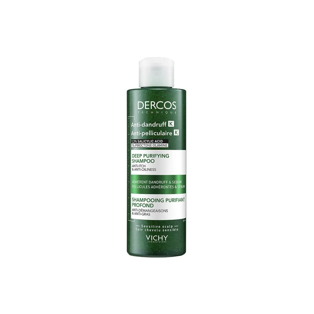 VICHY DERCOS SHAMPOON KÕÕMAVASTANE KOORIV 250ML - Product Image