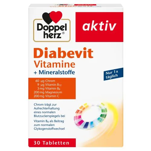 DOPPELHERZ AKTIV DIABEVIT VITAMIINID TBL N30