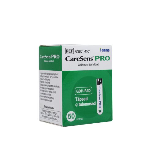 CARESENS PRO VERESUHKRU TESTRIBAD N50