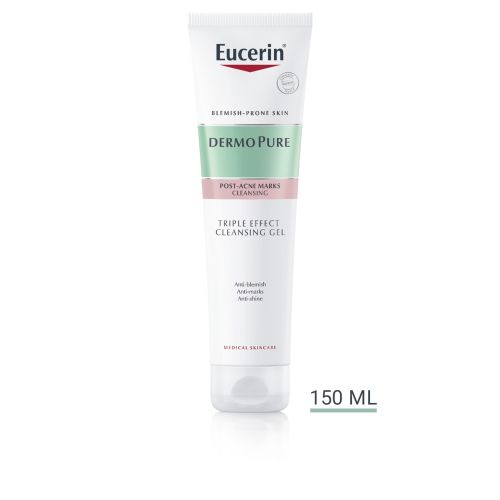 EUCERIN DERMOPURE PUHASTUSGEEL AKNEJÄRGNE 150ML