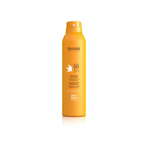 BABE PÄIKESEKAITSEAEROSOOL SPF50 VEEKINDEL 200ML UUS