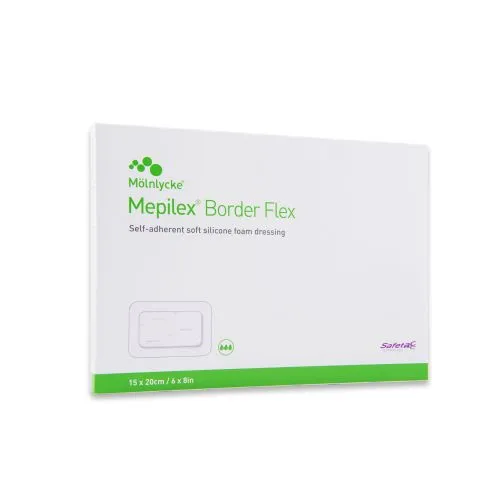 MEPILEX BORDER FLEX PLAASTER 15X20CM N5 STER