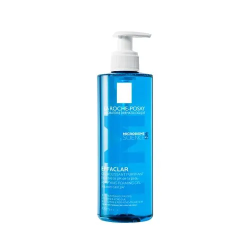 EFFACLAR GEL Очищающий пенящийся гель для жирной кожи, склонной к акне.  400ML