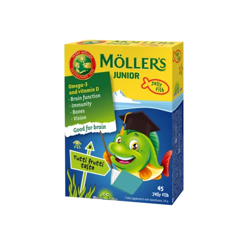 MÖLLER-S JUNIOR PUUVILJAMAITSELISED KALAKESED N45