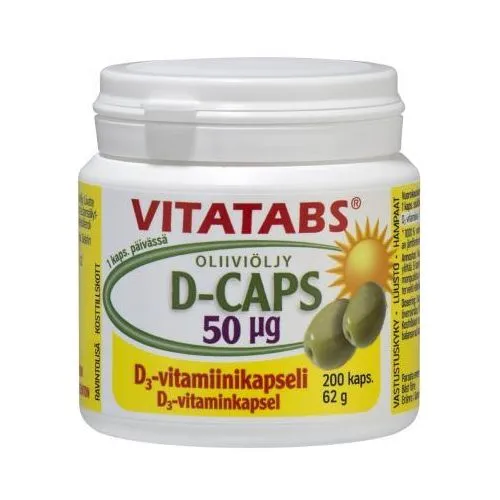 VITATABS D3 ÕLIKAPSLID 50MCG N200