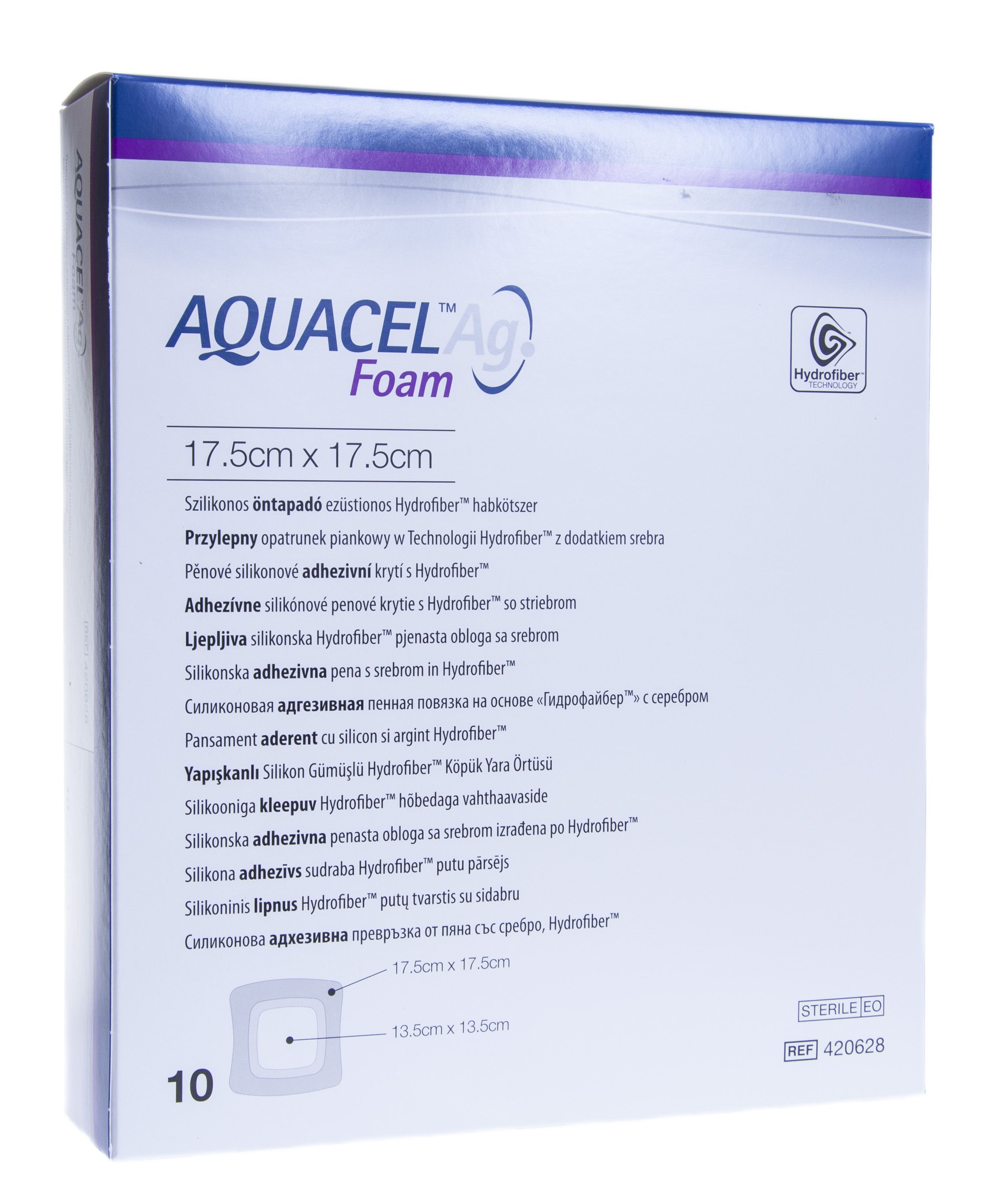 AQUACEL AG FOAM KLEEP HAAVASIDE 17,5CMX17,5CM N10