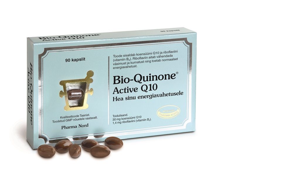 BIO-QUINONE ACTIVE Q10 CAPS 30MG N90 - Product Image 2