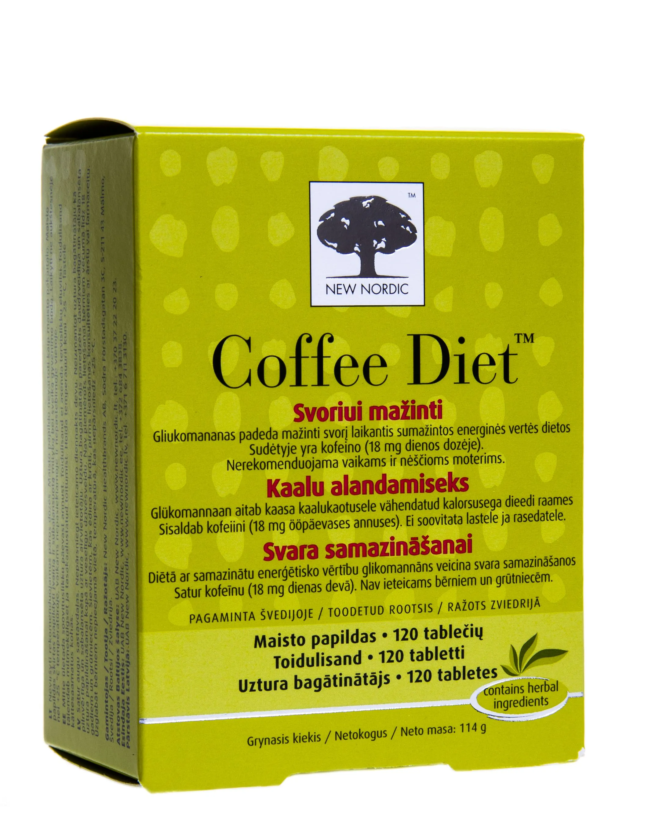 COFFEE DIET TBL N120 - Product Image 2