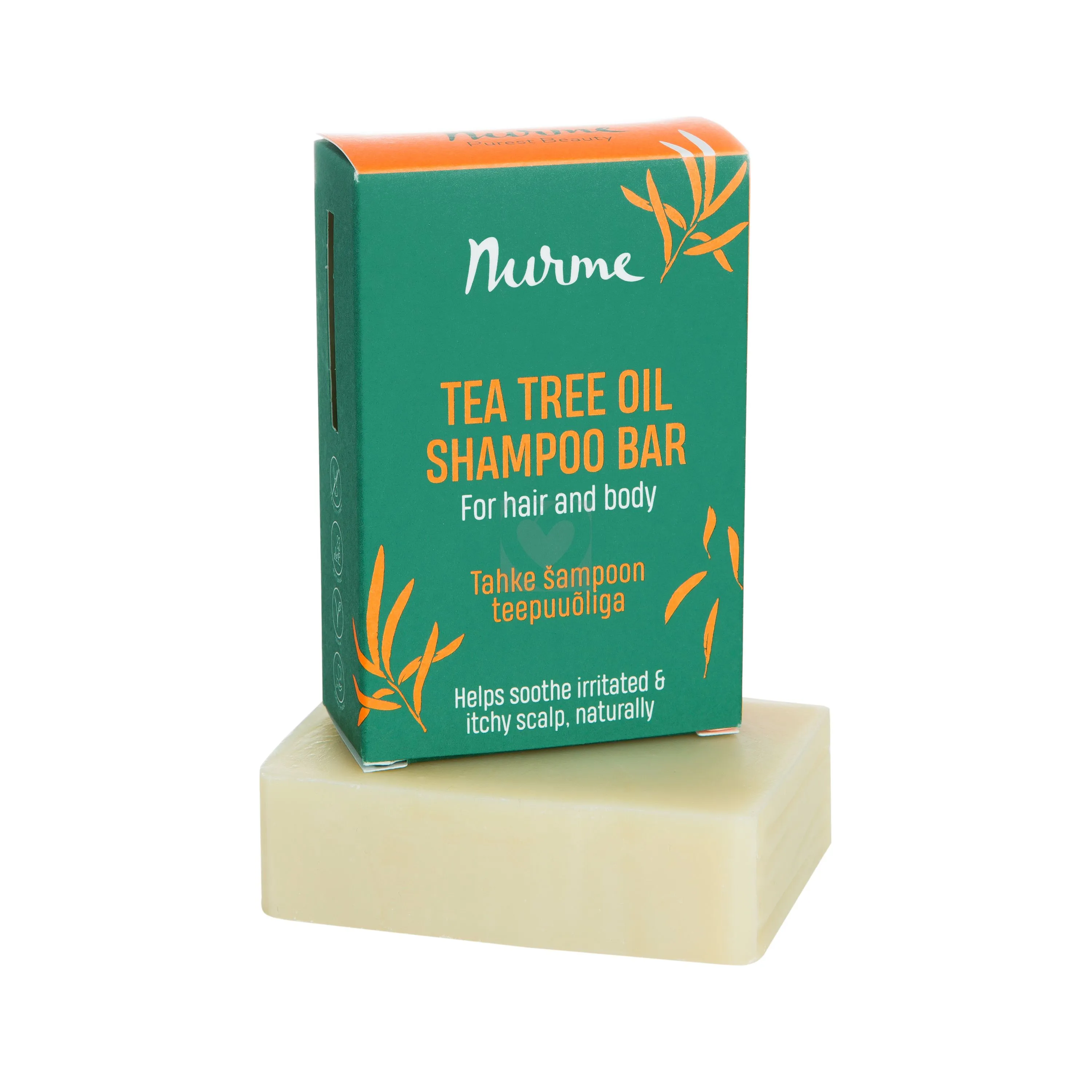 NURME TAHKE SHAMPOON TEEPUUÕLIGA SÜGELEV PEANAHK 100G - Product Image 2