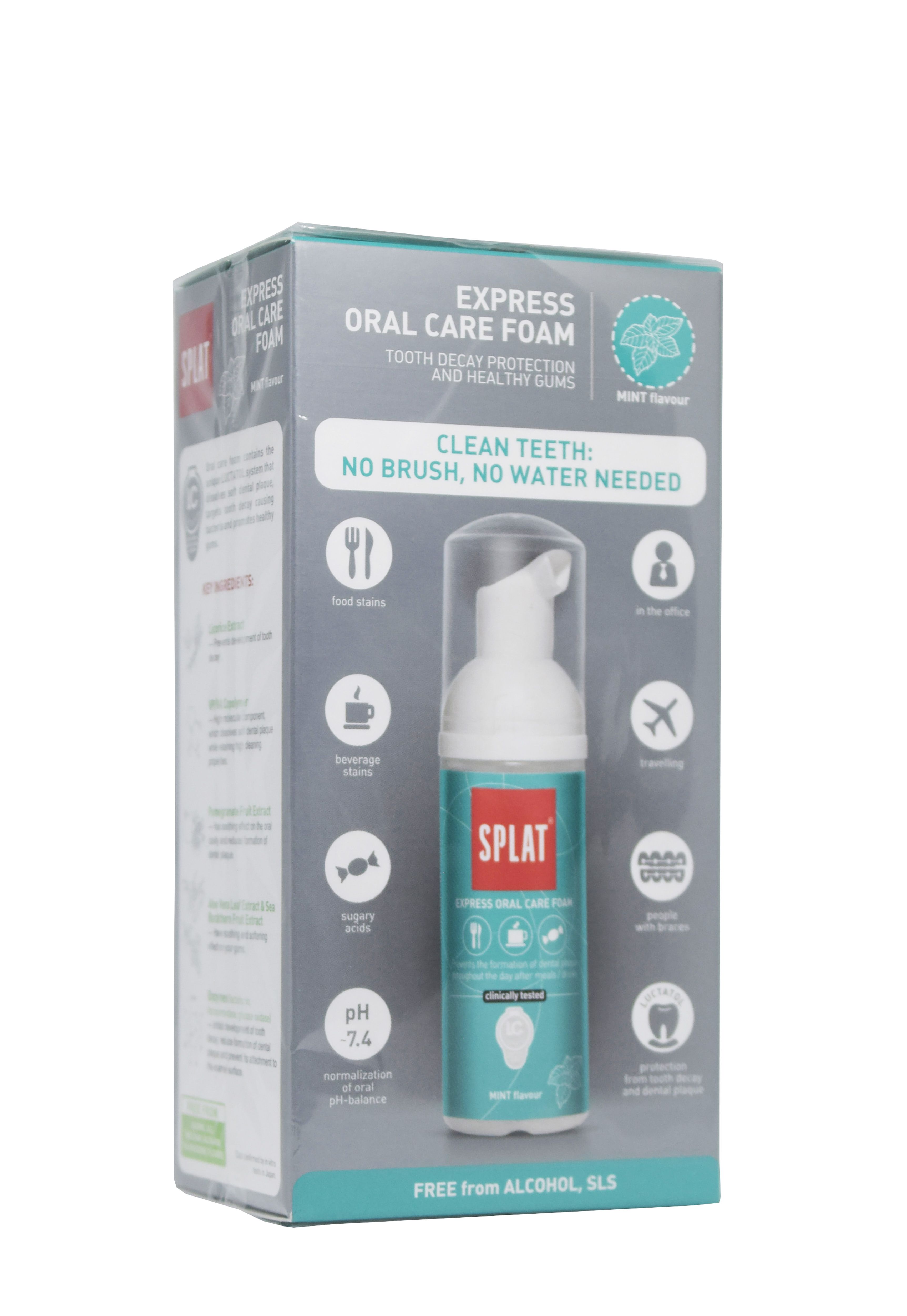 SPLAT HAMBAVAHT ORAL CARE FOAM MINT 50ML - Product Image 2