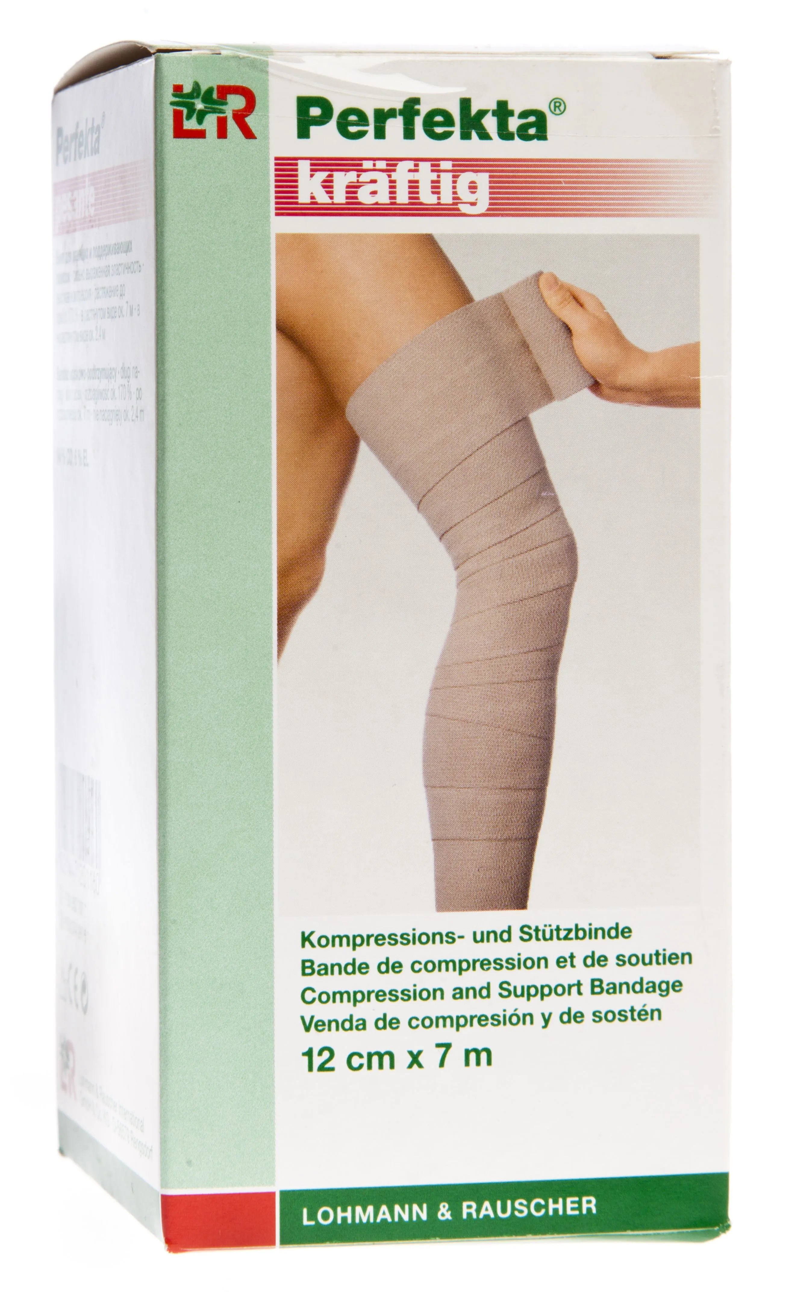 ELASTIKSIDE PERFEKTA FORTE STRONG 12CMX7M PRUUN N1 /105925/ - Product Image 2