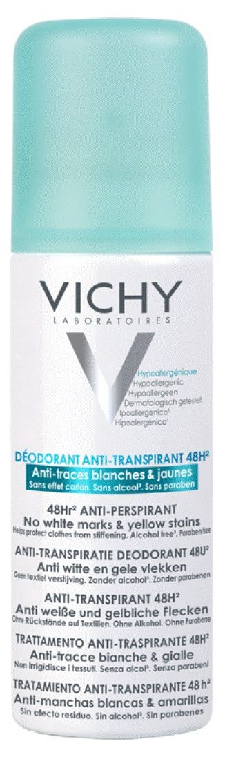 VICHY ANTIPERSPIRANT SPREI 48H ANTITRACE 125ML - Product Image 2