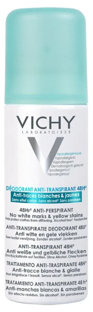 VICHY ANTIPERSPIRANT SPREI 48H ANTITRACE 125ML - Product Image 2