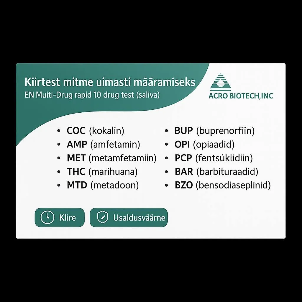 KIIRTEST 10 UIMASTI MÄÄRAMISEKS SÜLJEST N1 - Product Image 2