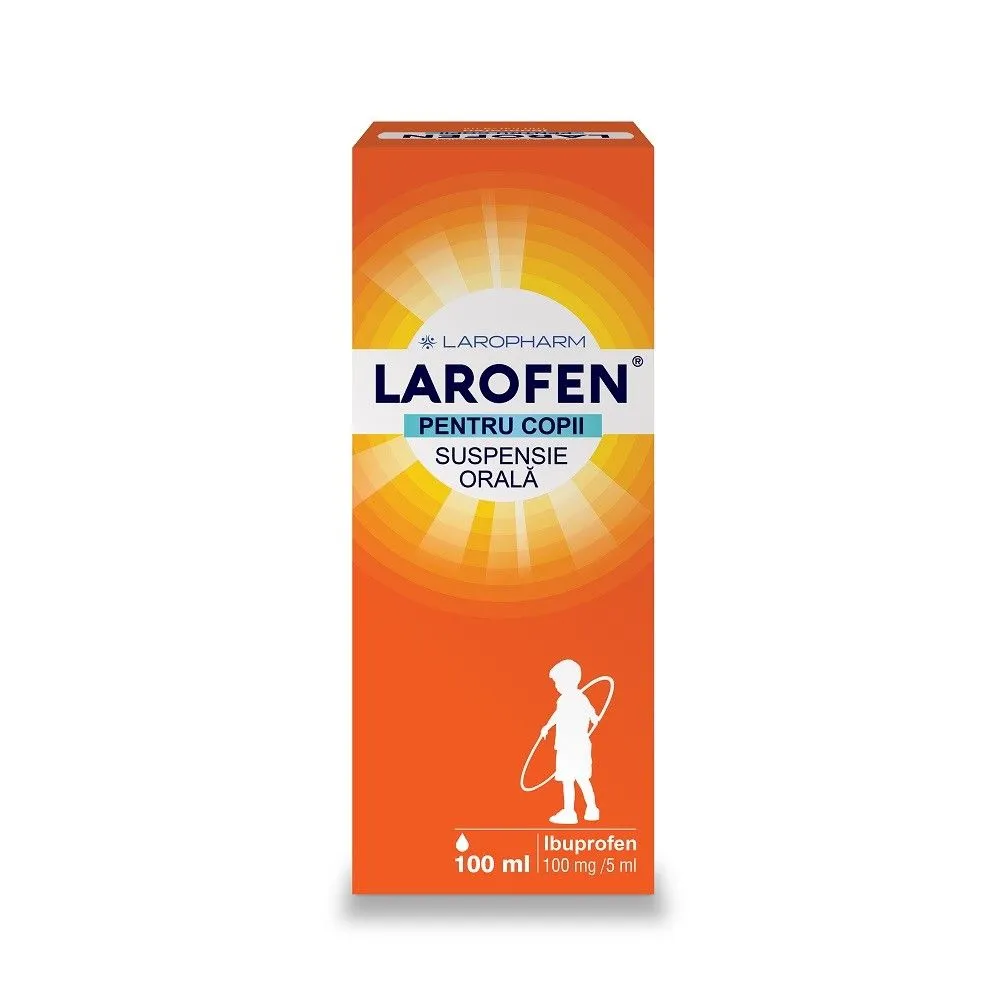 LAROFEN LASTELE SUUKAUDNE SUSP 100MG/5ML 100ML (ET) - Product Image 2