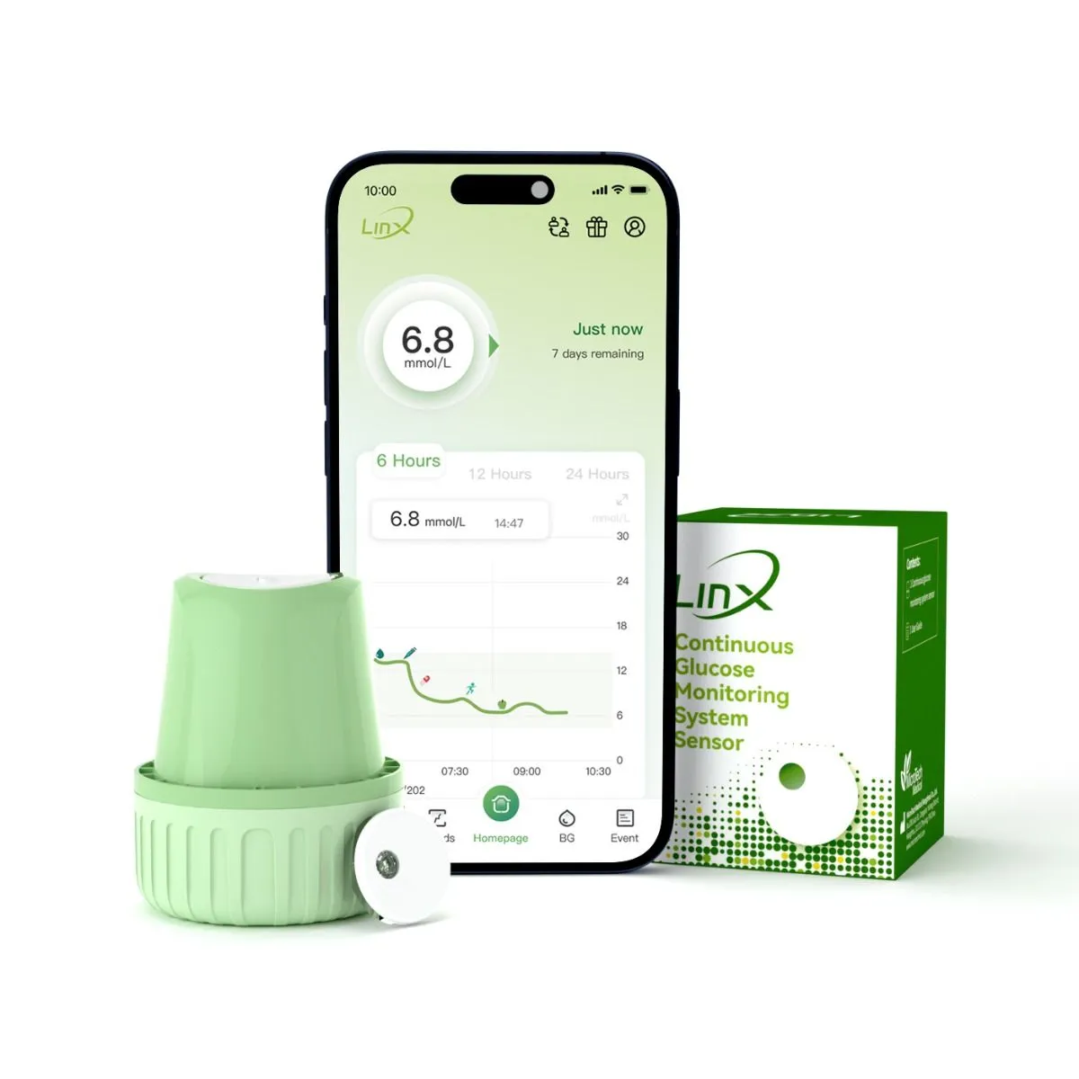 LINX PIDEVA GLÜKOOSIMONITOORINGU SÜSTEEMI SENSOR N1 - Product Image 2