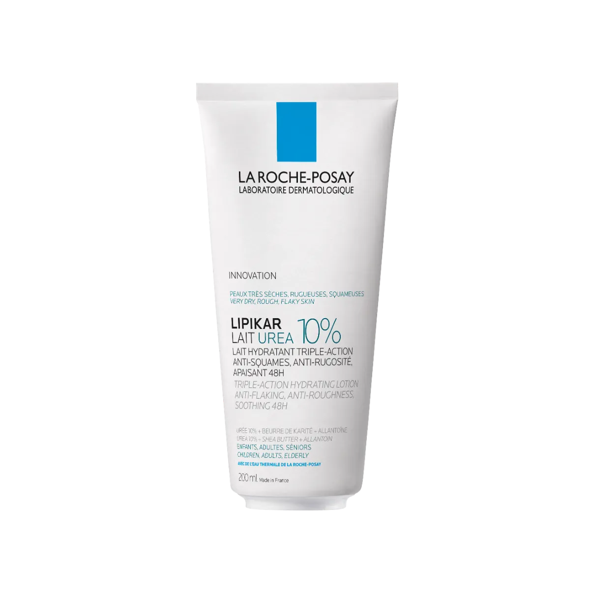 LA ROCHE-POSAY LIPIKAR LAIT IHUPIIM 10% UUREAGA NIISUTAV 200ML - Product Image 2