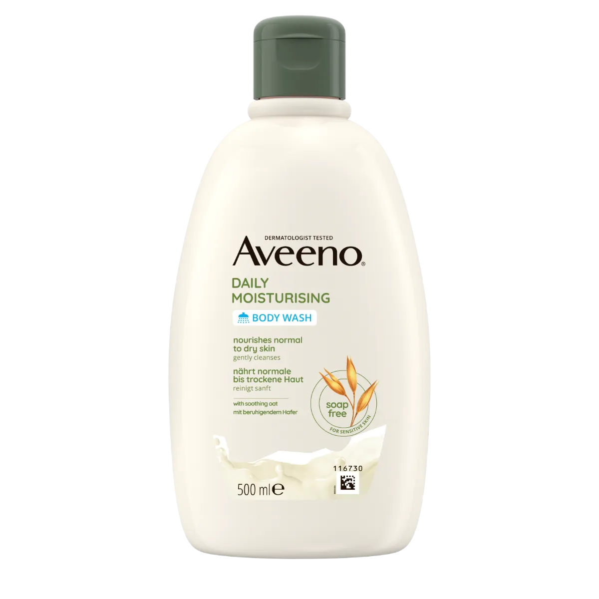 AVEENO DAILY MOISTURISING DUSHIGEEL 500ML - Product Image 2