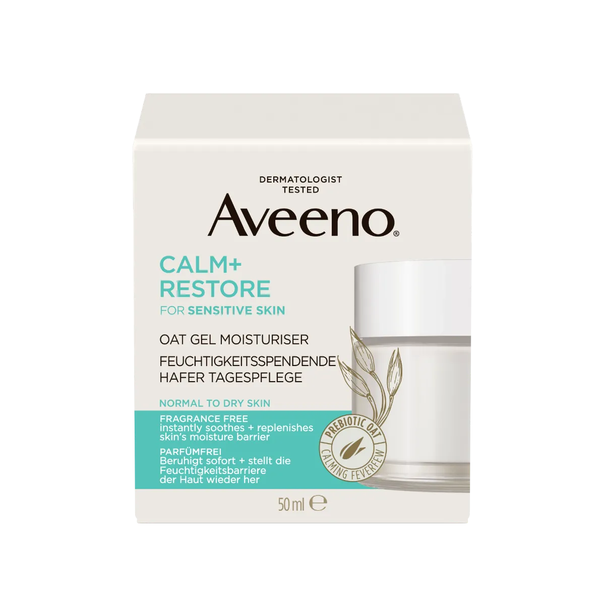 AVEENO CALM+RESTORE GEELKREEM 50ML - Product Image 2