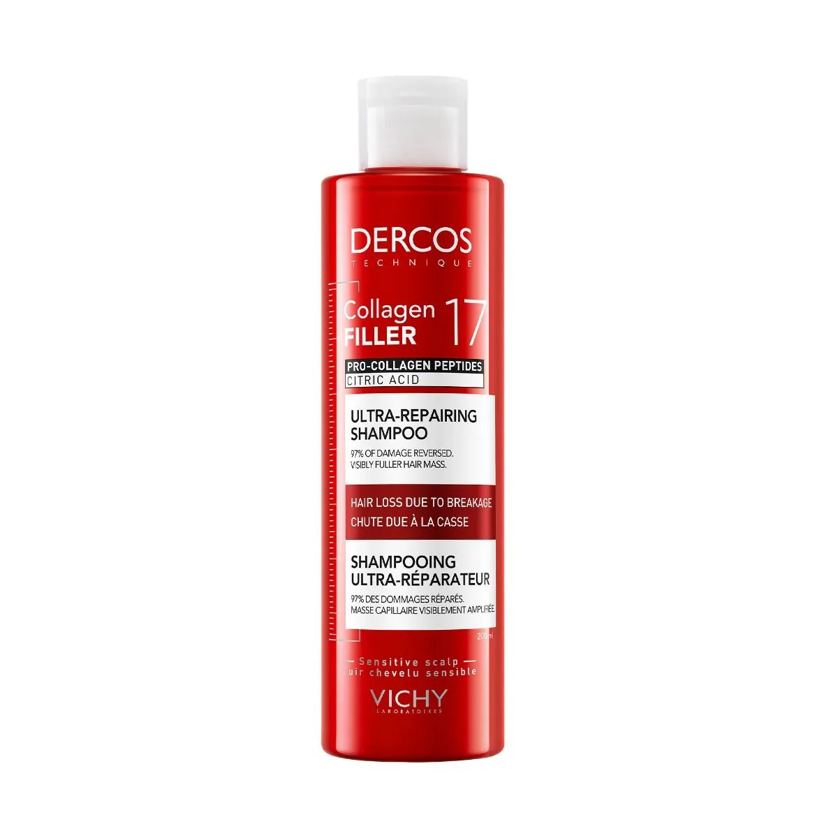 VICHY DERCOS C17 SHAMPOON ÜLIMALT TAASTAV 200ML - Product Image 2
