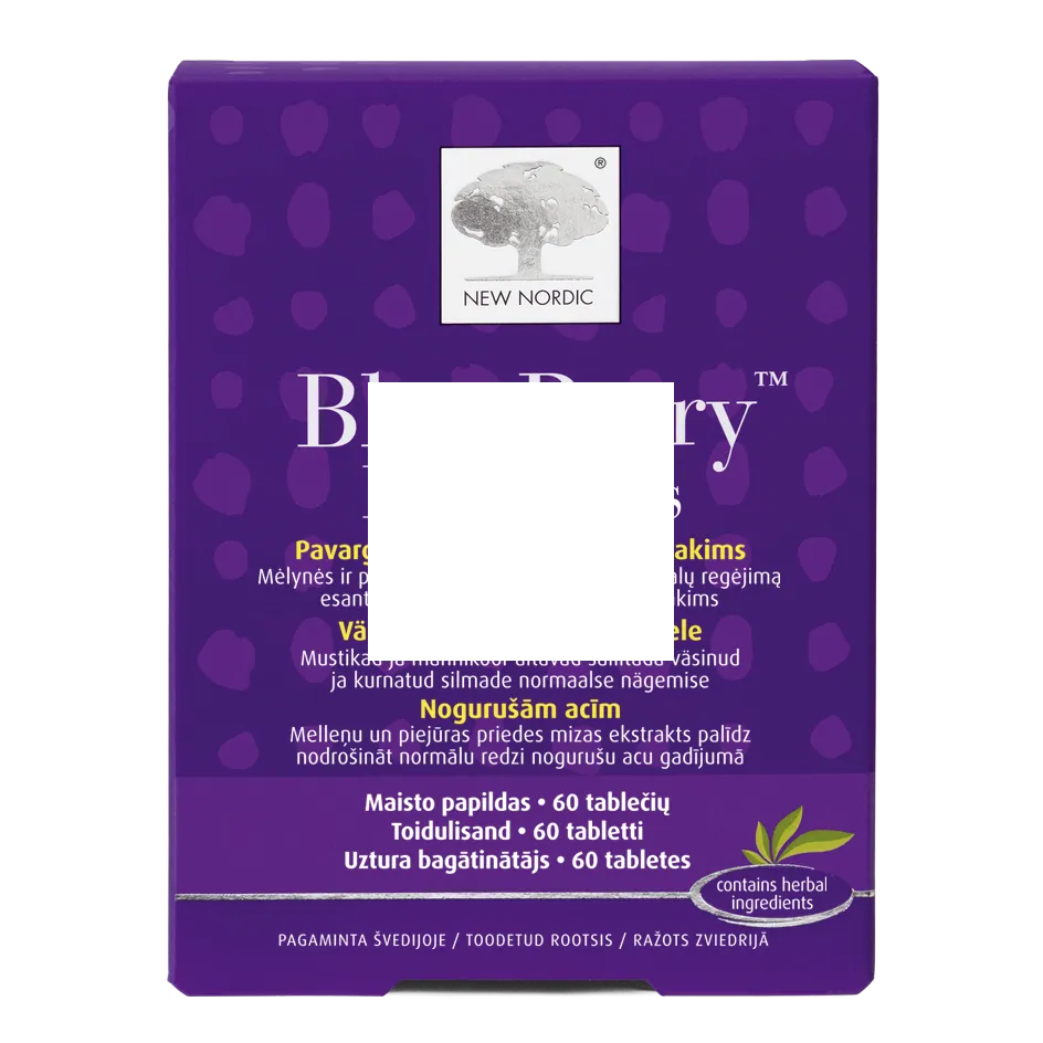 NEW NORDIC BLUE BERRY EYE STRESS TBL N60 - Product Image 2
